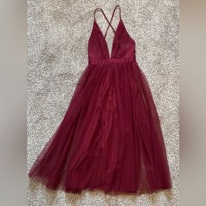 Sexy flowing Double High Slit Dress